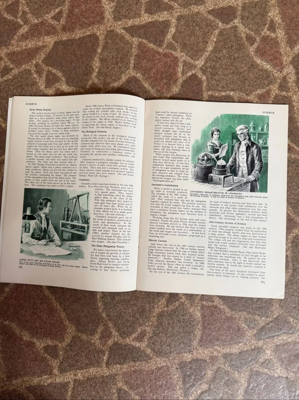 Vintage Science Magazine Booklet Reprinted from Compton’s Pictured Encyclopedia
